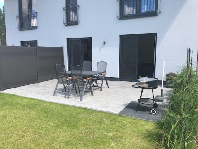 Top-Ferienwohnung Bei Berlin, Bis 3 Gaeste, Terrasse Und Garten Bestensee Exterior photo
